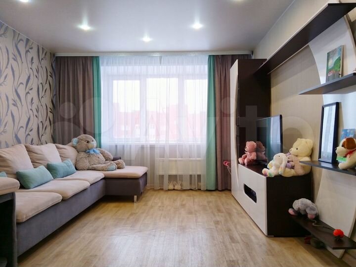 2-к. квартира, 59,4 м², 8/9 эт.