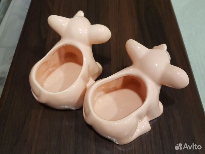 Слоники вазочки / горшки для цветов 2 шт