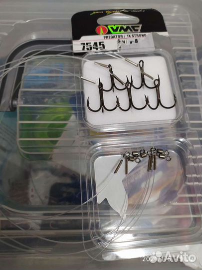 Флюорокарбоновые поводки новые флюр