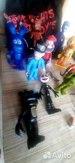 Фигурки Fnaf 5 nights Freddy в сумке