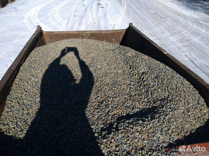 Щебень гранитный