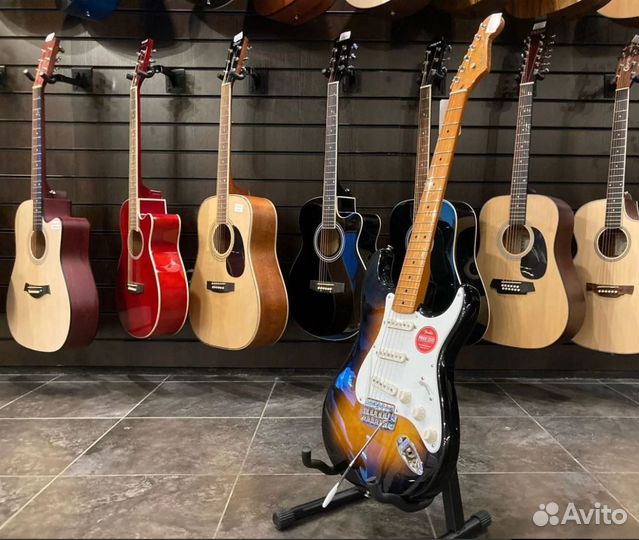 Электрогитара Fender Squier (Комплект)