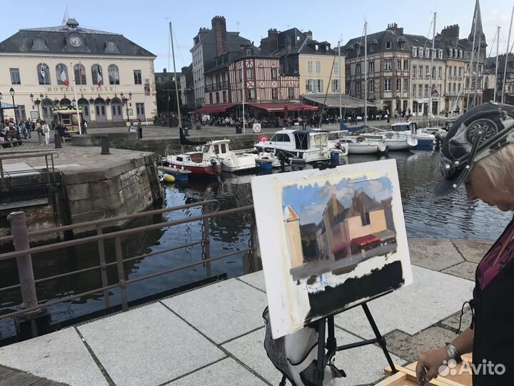 HD42 Яхты Онфлера. Франция, кисти Анны Давыдченко