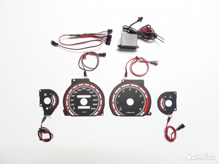 Шкалы приборов Mitsubishi Galant 8 (97-99) EU