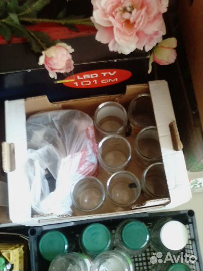 Банка стеклянная разные 0,5 л 25 штук