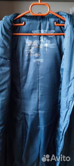 Пальто теплое зимнее cop.copine 46 р пуховик