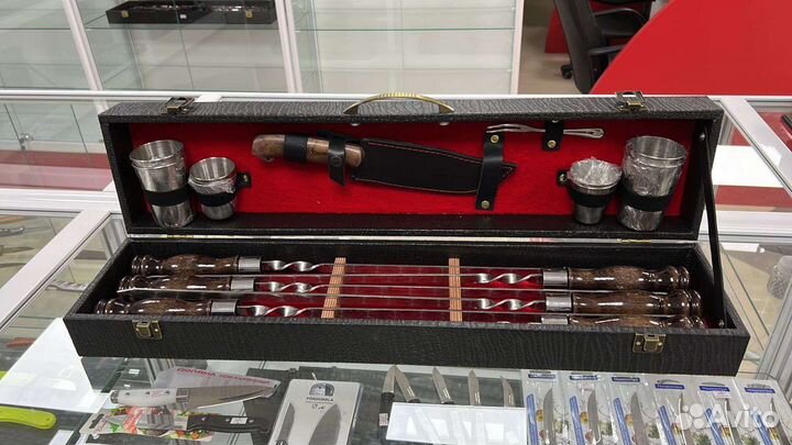 Шашлычный набор в кейсе