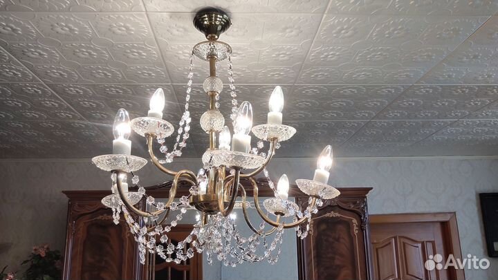 Хрустальная люстра СССР