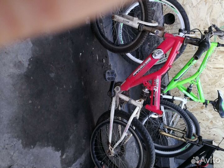 Велосипед на запчасти