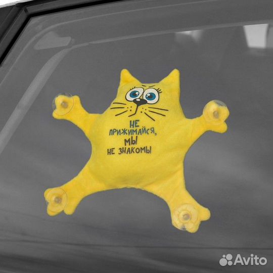Автоигрушка на присосках «Не прижимайся, мы не зна