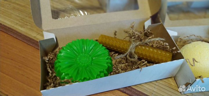 Подарок/подарочный набор (бомбочка,мыло,свеча)