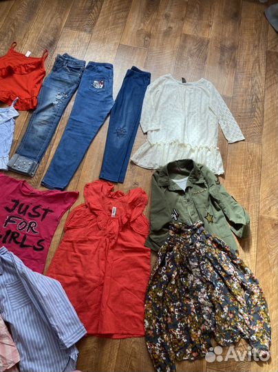 Одежда для девочки пакетом 110 116