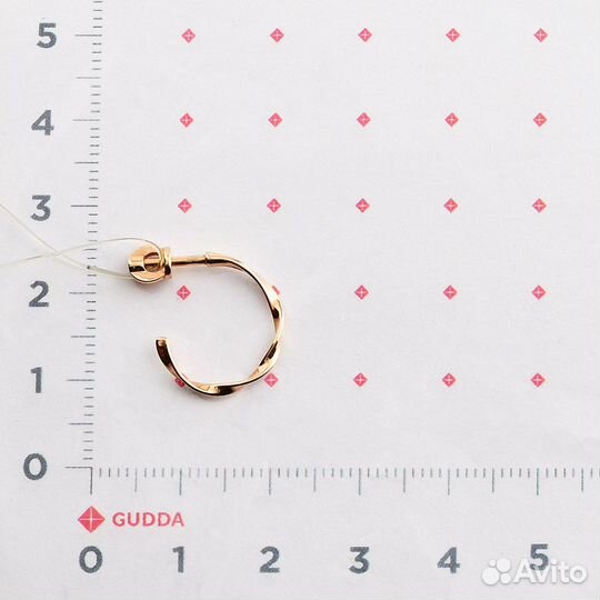 Серьги Золото новое