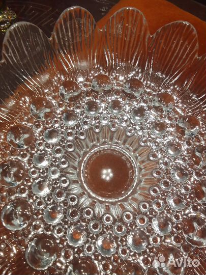 Ваза для фруктов на ножке СССР