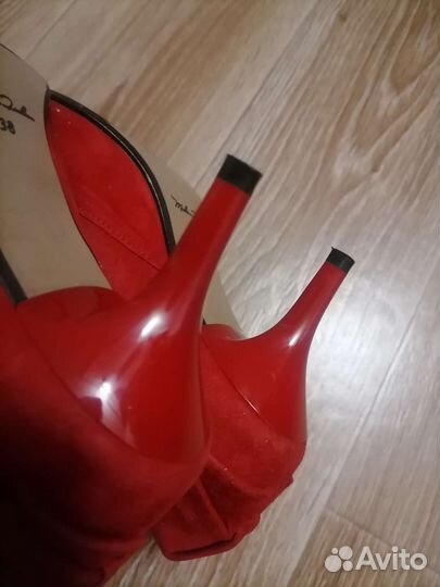 Туфли натуральная замша 38 размер