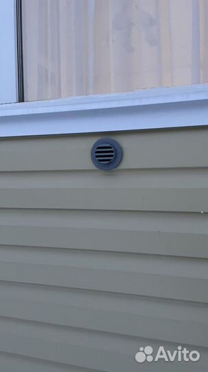 Установка приточного клапана