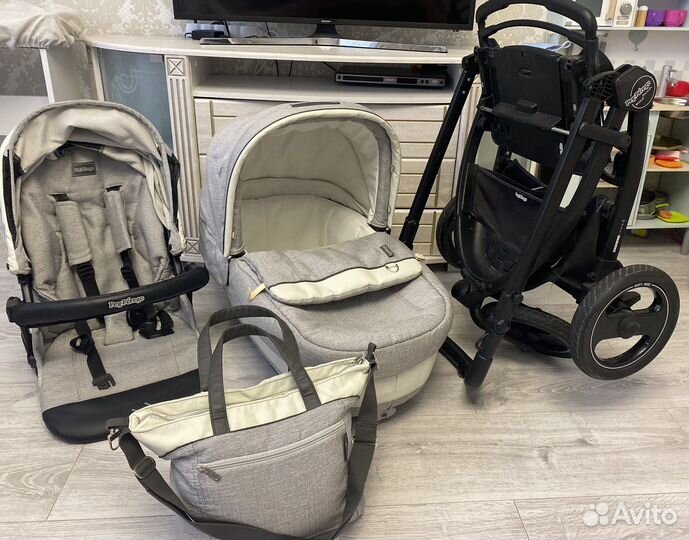 Коляска 2 а 1 Италия Peg Perego book