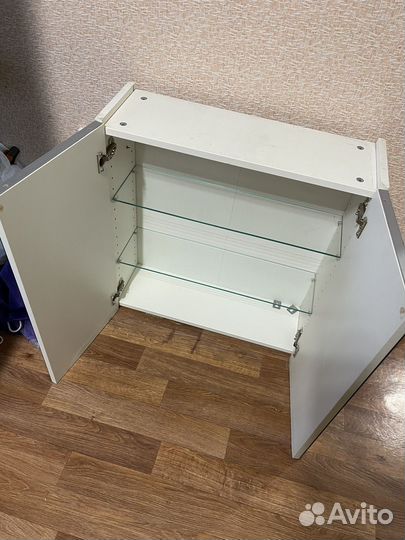 Зеркальный шкаф IKEA в ванную