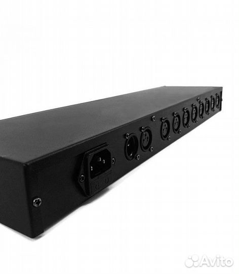 Сплиттер (усилитель сигнала) DMX512, 8 портов