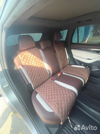 Накидки премиум-класса из алькантары на Geely Джили