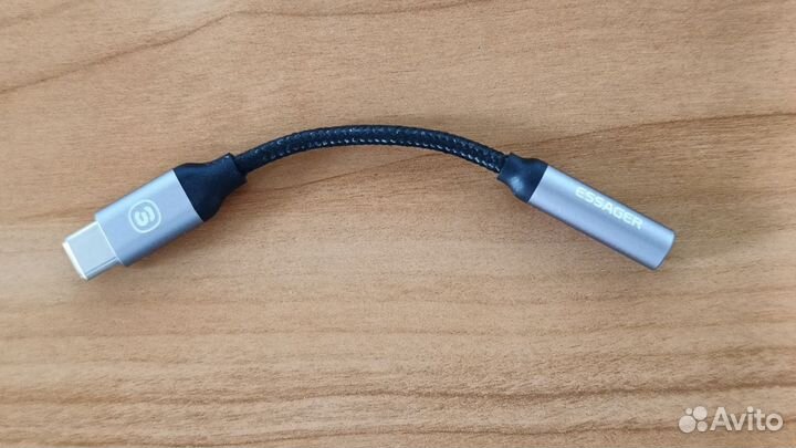 Цап переходник для наушников Essager type-c 3.5 mm