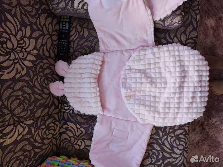 Конверт на выписку для девочки осень