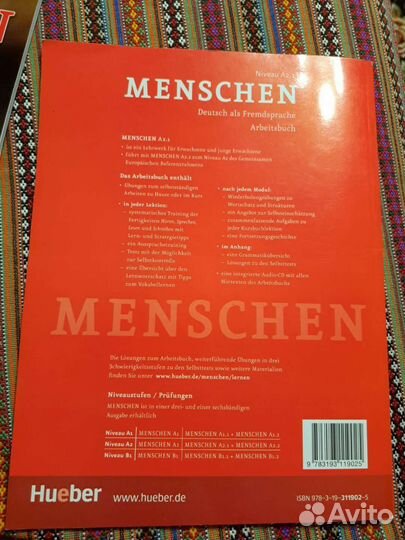 Немецкий язык Menschen A 2.1 Kursbuch/Arbeitsbuch