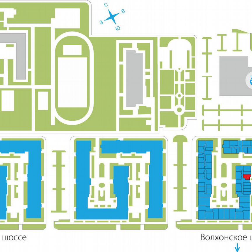 1-к. квартира, 42,4 м², 1/5 эт.