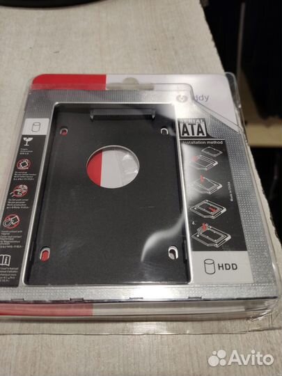 Optibay салазки адаптер для ноутбука под SSD, HDD