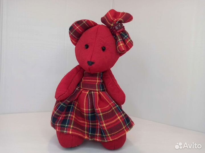 Сумка для девочки с мягкой игрушкой и заколкой