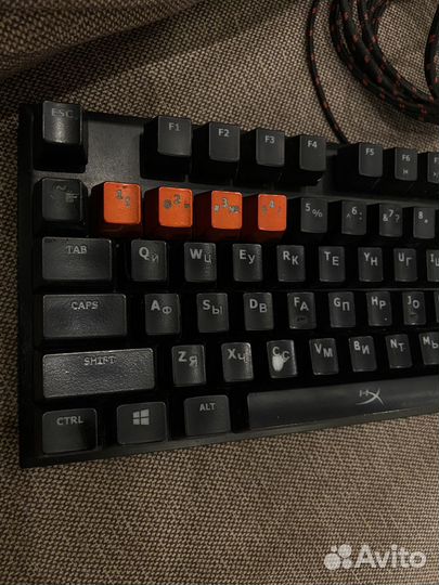 Игровая клавиатура hyperx alloy fps