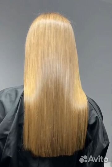 Кератиновое выпрямление