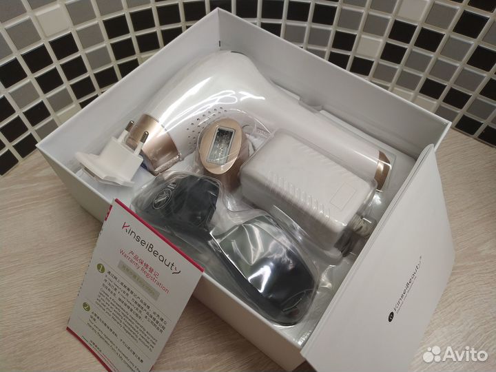 Эпилятор фотоэпилятор лазерный Kinseibeauty KB1819