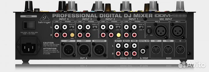 Behringer DDM4000 цифровой DJ микшерный пульт