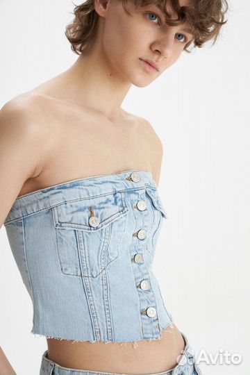 Топ джинсовый Lime