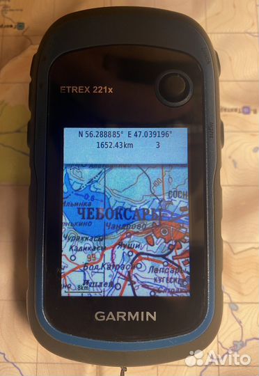 Карта республики Чувашия для Garmin