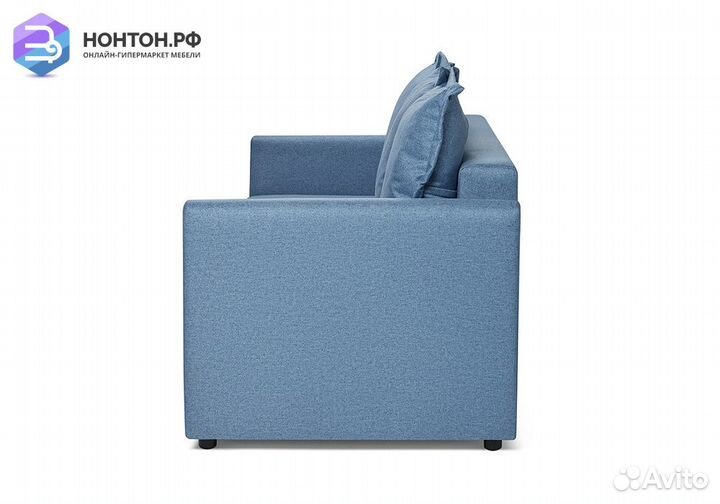 Диван еврокнижка Монца синий