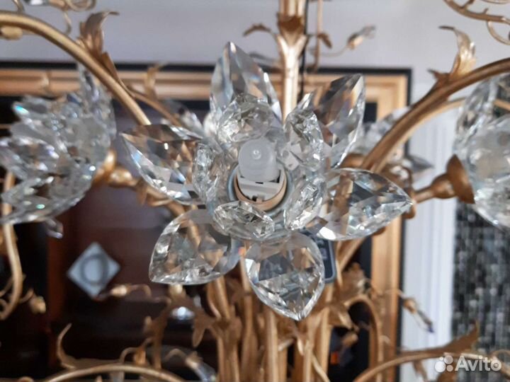 Торшер напольный, Италия, бронза