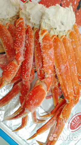 Краб камчатский клешни краба стригуна