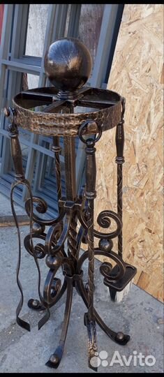 Каминный набор - 4 предмета на стойке