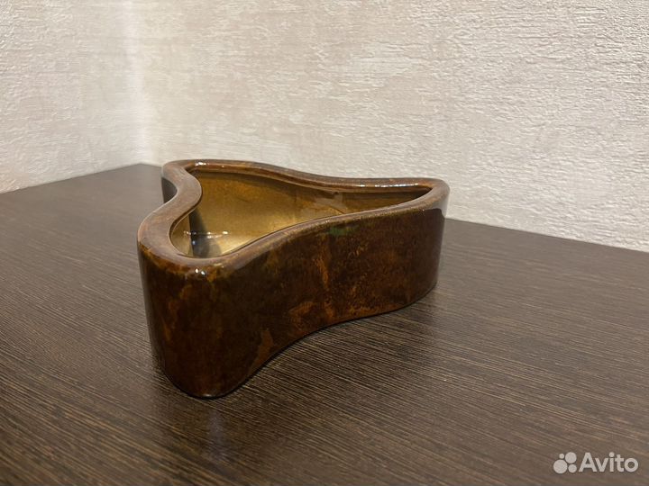 Кашпо для цветов керамическое