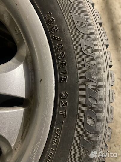 R15 Dunlop All Season Maxx AS1 185/65, PCD 4x100 DIA 63