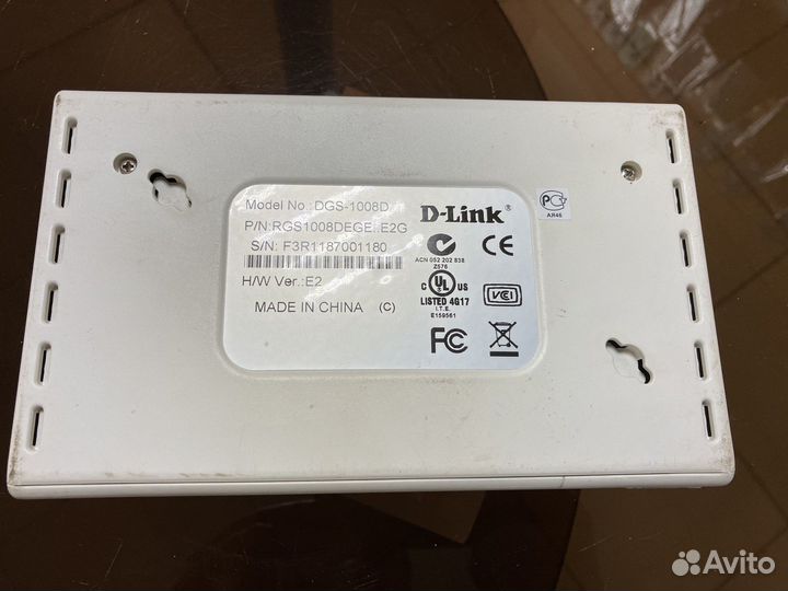 Неуправляемый коммутатор 8 портов Dlink dg-1008d