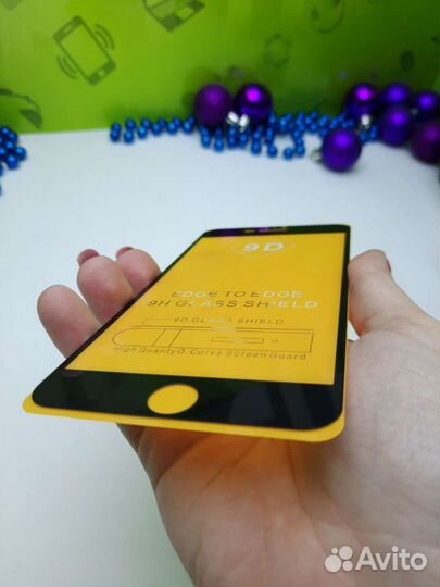 Защитное стекло на iPhone 6/7/8+