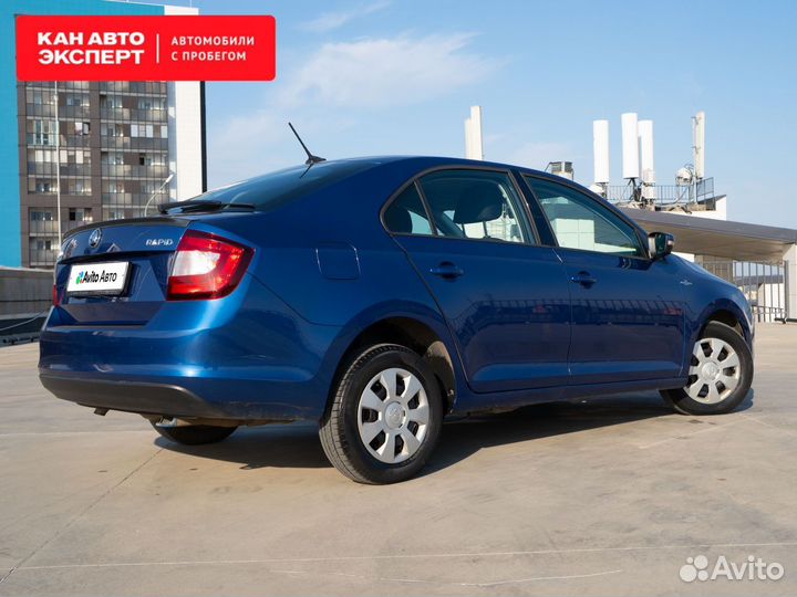 Skoda Rapid 1.6 МТ, 2019, 149 100 км