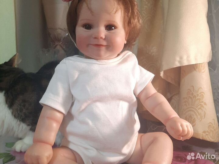Кукла Реборн силиконовая девочка