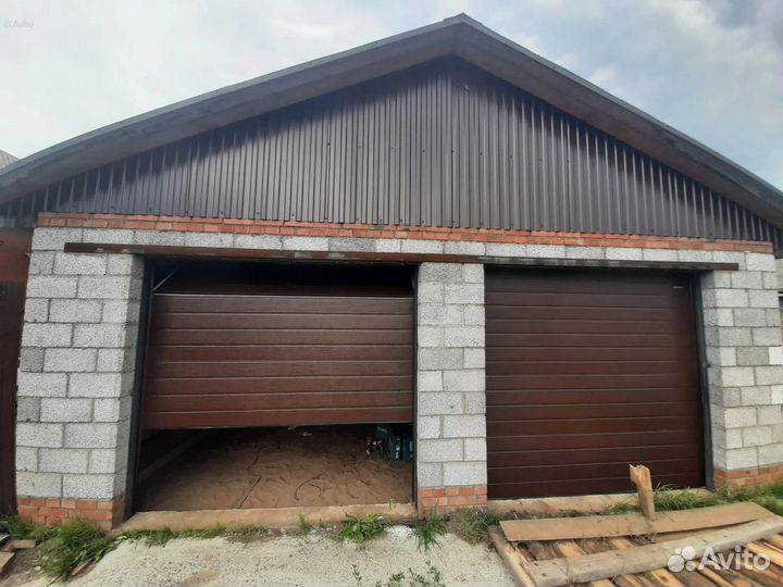 Секционные ворота Дамаст