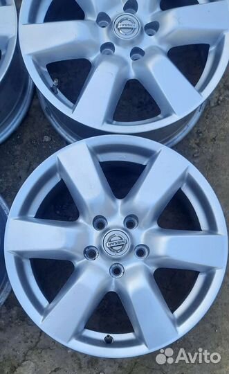 Литые диски r17 5x114.3 Nissan x-trail