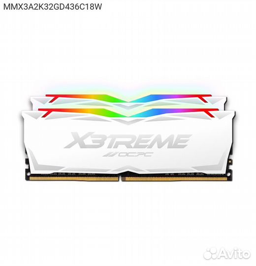 Комплект памяти ocpc X3 RGB 32GB dimm DDR4 3600MHz