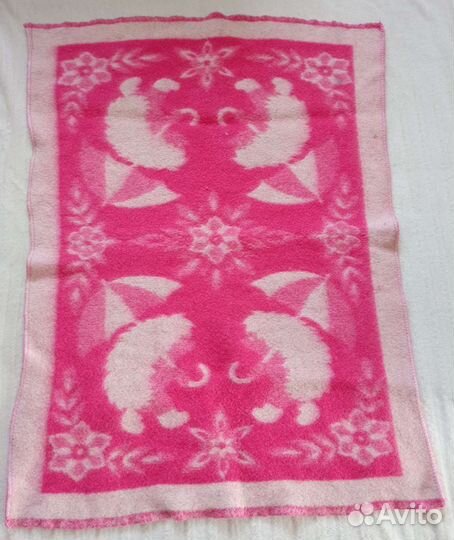 Одеяло детское шерстяное